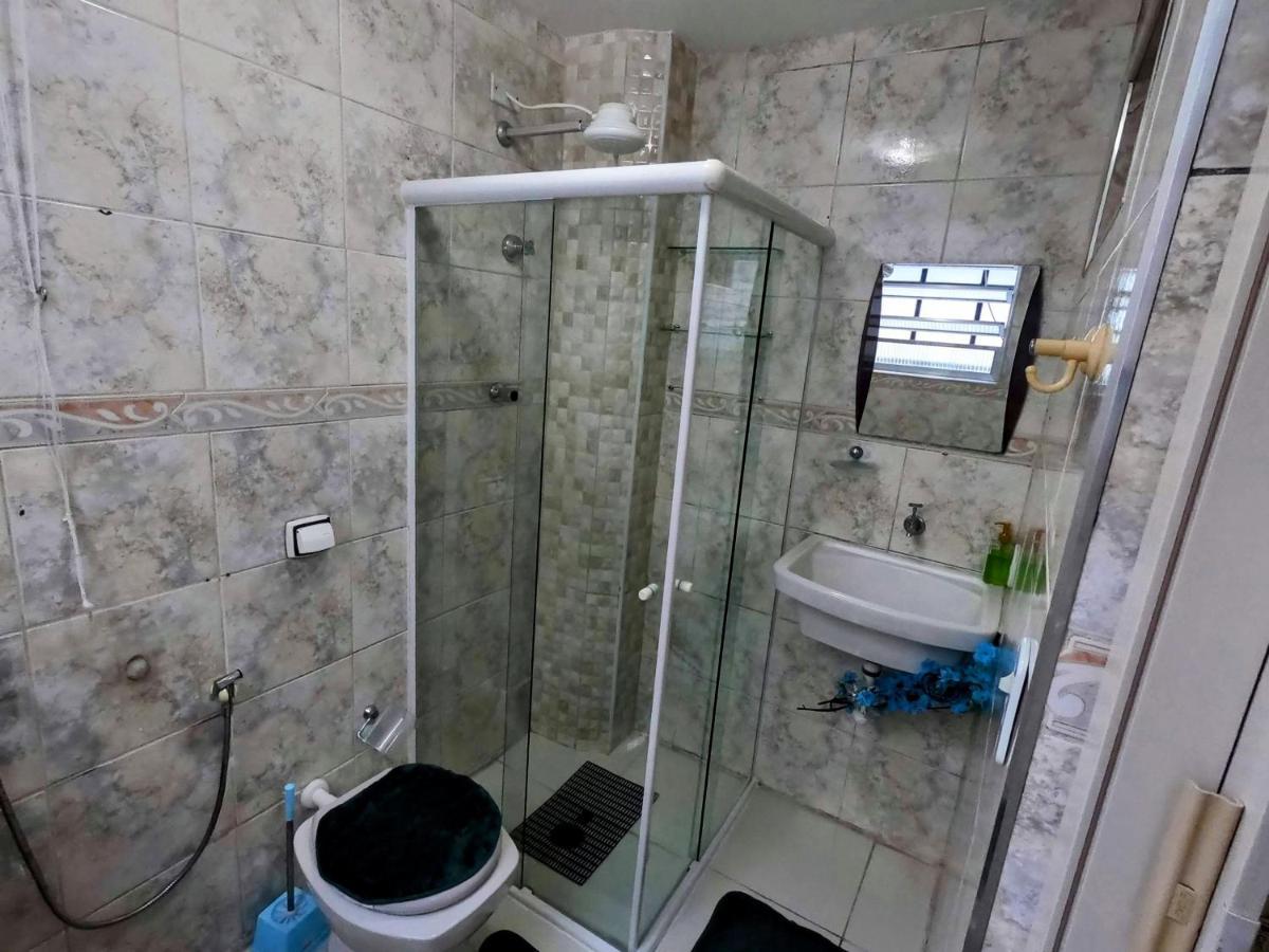 Sala Living Em Predio Familiar Na Av Da Praia Santos  Eksteriør bilde